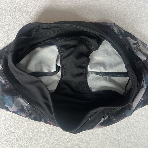 Lululemon Women Run Speed Up Shorts 2.5" Glacier Camo Starlight Multi Black 8 - Picture 3 of 8